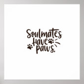 Soulmates Have Paws ポスター (正面)