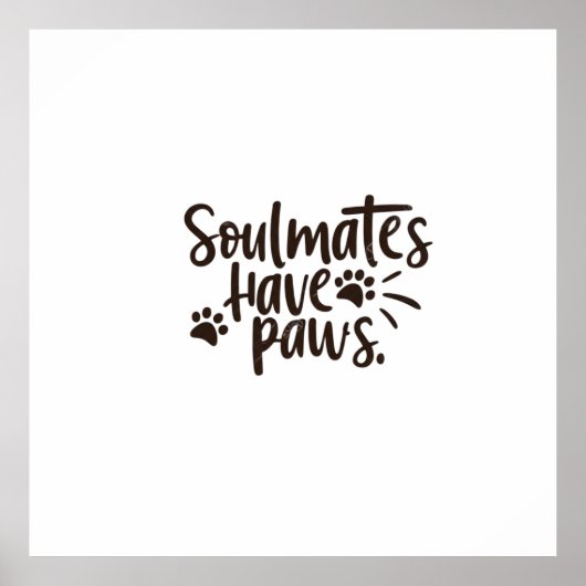Soulmates Have Paws ポスター (正面)