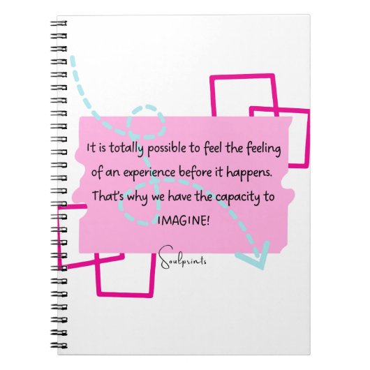 Soulprintsノートブ感動的ック ノートブック (正面)