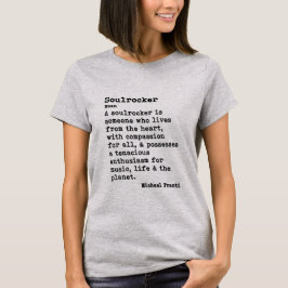 Soulrocker:基本的なライトカラーのクルーネック Tシャツ