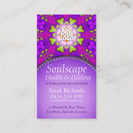 Soulscape Health & Healingニューエイジ・ビジネス・カード 名刺