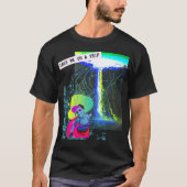 Soultrip Trip Wasserfall Glitch Fun Vaporwave God Tシャツ (正面)