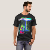 Soultrip Trip Wasserfall Glitch Fun Vaporwave God Tシャツ (正面フル)