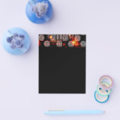 sound-163665 sound notes music digital art random チラシ (シングル)