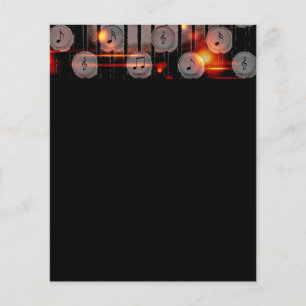 sound-163665 sound notes music digital art random チラシ