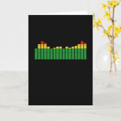 Sound Analyzer -音楽制作とエンジニアリング カード (黄色い花)