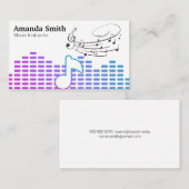 Sound Equalizer | Music Instructor 名刺 (正面/裏面)