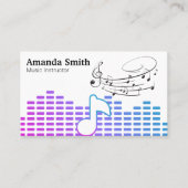 Sound Equalizer | Music Instructor 名刺 (正面)