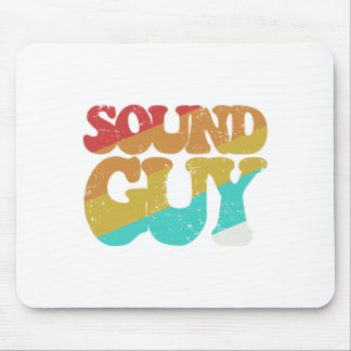 Sound Guy Music Band Audio Engineer DJ Job Gift マウスパッド