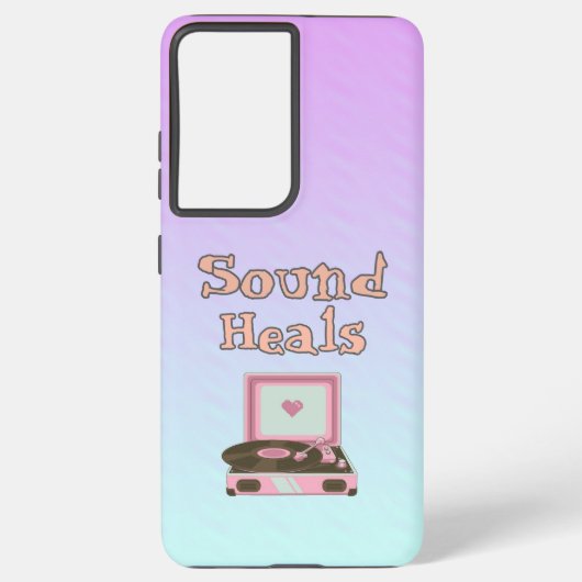 Sound Heals Samsung Galaxyケース (裏面)