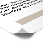 Sound of Metal代替ムービーモダン ポスター (角)