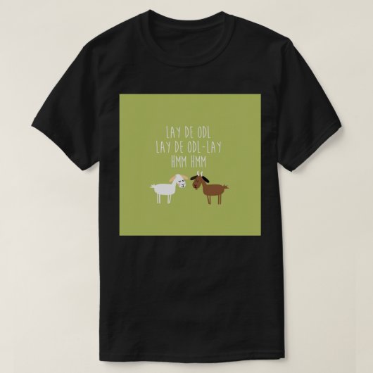 Sound of music goat herd Throw Pillow Tシャツ (デザイン正面)