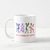 SOUND OF MUSIC sOM DA mÚSICA コーヒーマグカップ (左)