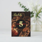 Sound of Music Table Numberはがき ポストカード (スタンド正面)