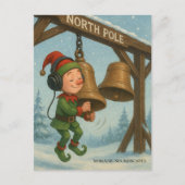 Sound Recording on North Pole シーズンポストカード (正面)