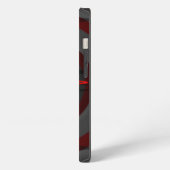 Sound Red DarkモノグラムiPhoneケース iPhoneケース (左側面)