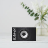 Sound service company 名刺 (スタンド正面)