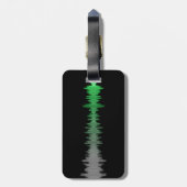 Sound Waveラゲージタグ ラゲッジタグ (裏面縦)