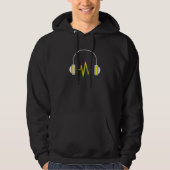 Sound Wave Headphones パーカ (正面)