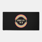 Sounds gay im in デスクマット (正面)