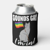 Sounds Gay I'm In Cat 缶クーラー (缶正面)
