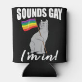 Sounds Gay I'm In Cat 缶クーラー (裏面)
