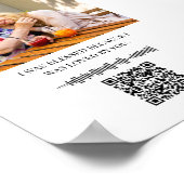 Soundwave Art パーソナライズされた Qrコードファミリーイメージ ポスター (角)