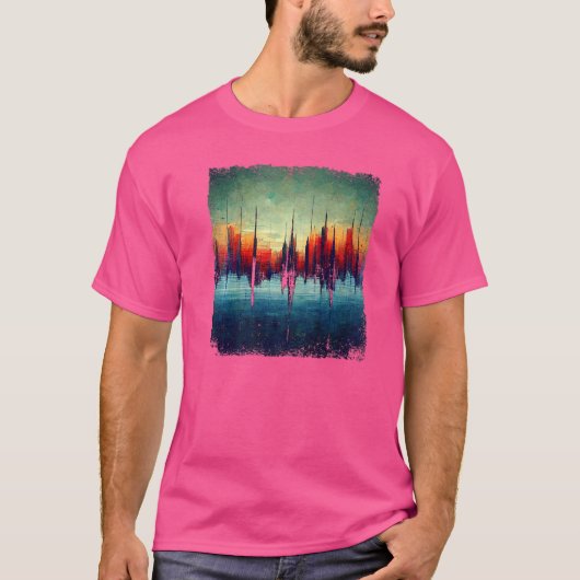 Soundwave Recording Studio Producerサウンドエンジン Tシャツ (正面)