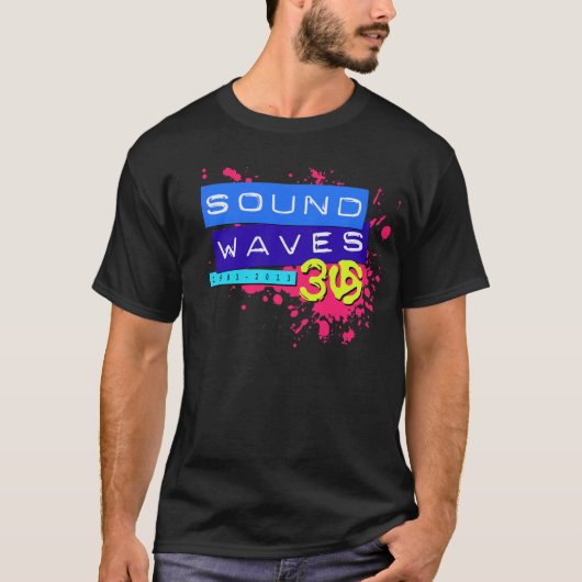 Soundwaves第30記念日のTシャツ Tシャツ (正面)