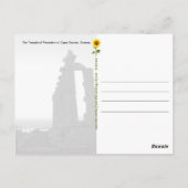 Sounio岬（ギリシャ） – はがき (裏面)