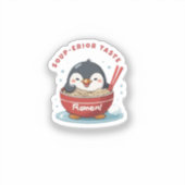 Soup-erior Taste cute penguin シール (正面)