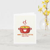 Souper Soon感じSoonカードの改善 カード (黄色い花)