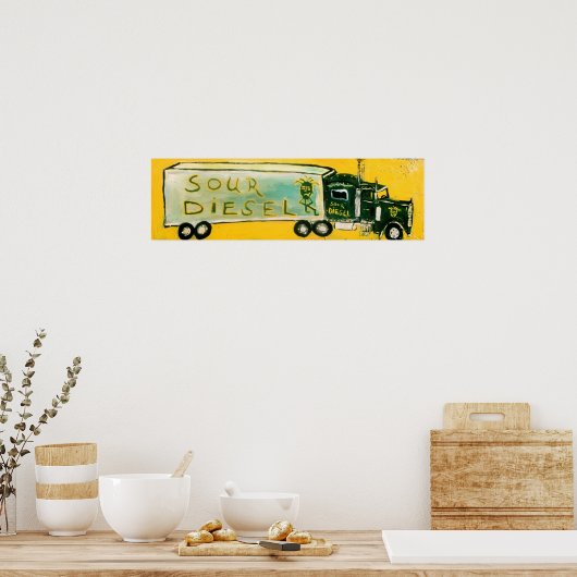 SOUR DIESEL ポスター (キッチン)