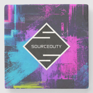 Sourcedutyロゴ ストーンコースター