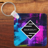 Sourceduty キーホルダー (正面)