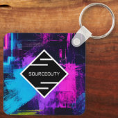 Sourceduty キーホルダー (裏面)