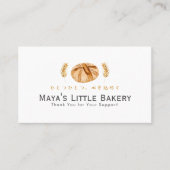 Sourdough Bread Wheat Bakery Loyalty 名刺 (正面)