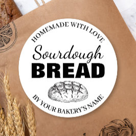 Sourdough Homemade Items Label SD01_03rd ラウンドシール