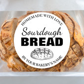Sourdough Homemade Items Label SD01_03rd ラウンドシール