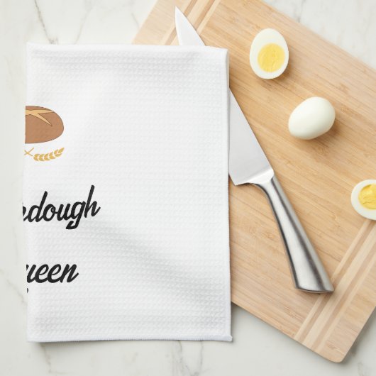Sourdough Queen Kitchen Towel キッチンタオル (四つ折り)