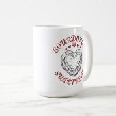 Sourdough Sweetheart – Funny Valentine Gift コーヒーマグカップ (正面右)