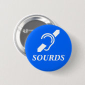 Sourds 缶バッジ (正面&裏面)