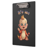 souriez à la joie de bébé mignonne, et au bonheur. クリップボード (左)