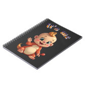 souriez à la joie de bébé mignonne, et au bonheur. ノートブック (左側)