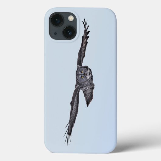 Souring Gray 素晴らし Owl Wildlife写真 Case-Mate iPhoneケース (裏面)