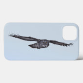 Souring Gray 素晴らし Owl Wildlife写真 Case-Mate iPhoneケース (裏面 (横))