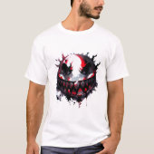 Sourire sinistre éclaboussé d'encre tシャツ (正面)