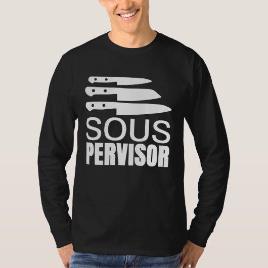 Sous Chef Culinary School Cooking Enthusiast Tシャツ (正面)