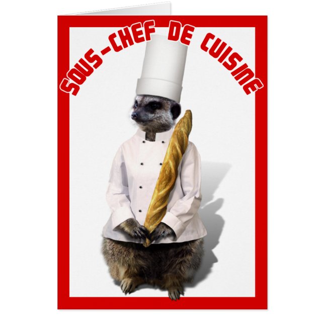 SOUS - CHEF DE CUISINE (正面)