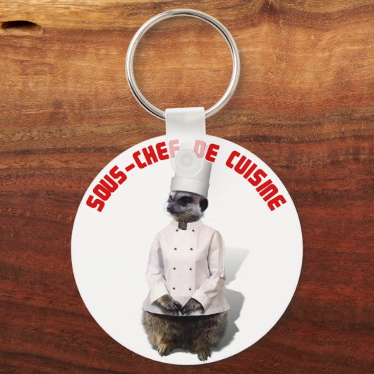 SOUS - CHEF DE CUISINE キーホルダー (正面)